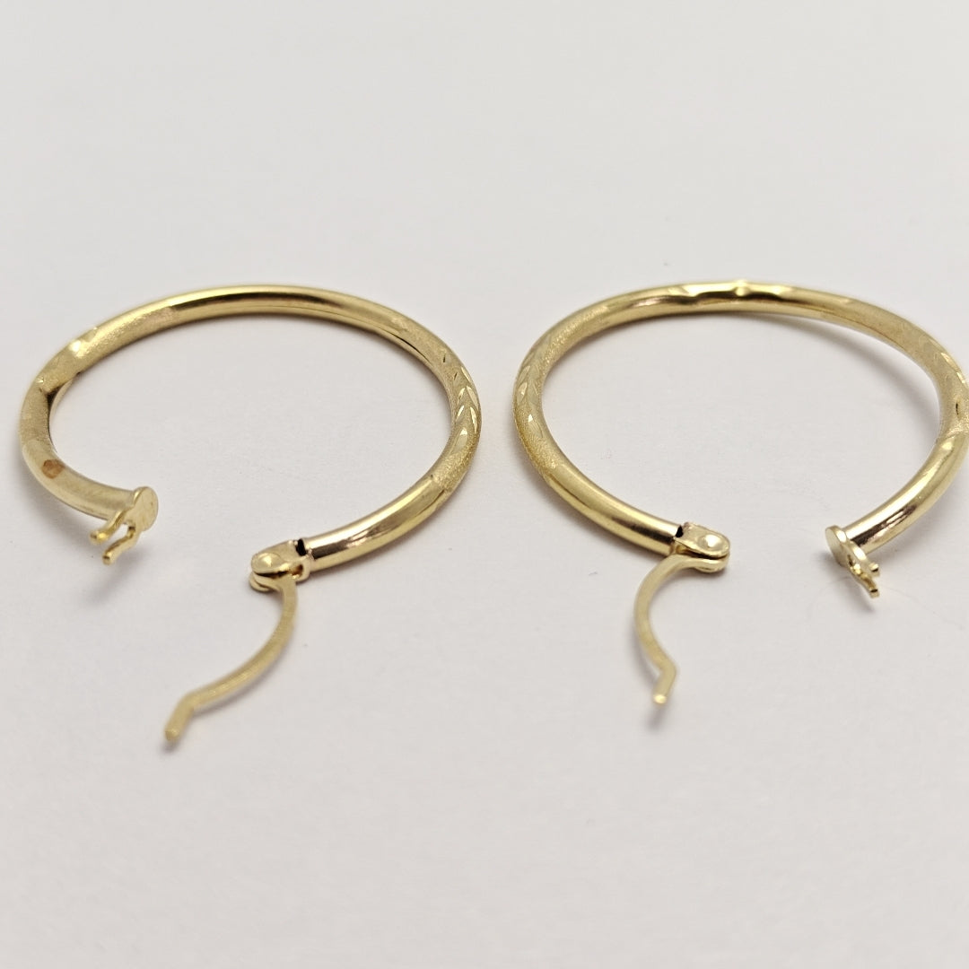 ARRACADAS PAR ORO 14 K 1,70 GRMS (SEMINUEVO)