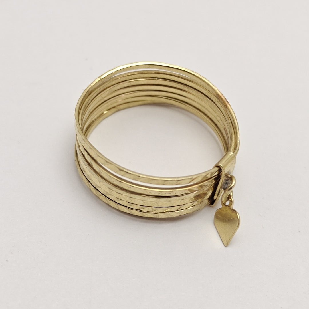 SEMANARIO DE ARGOLLAS ORO 14 K 4,30 GRMS (SEMINUEVO)