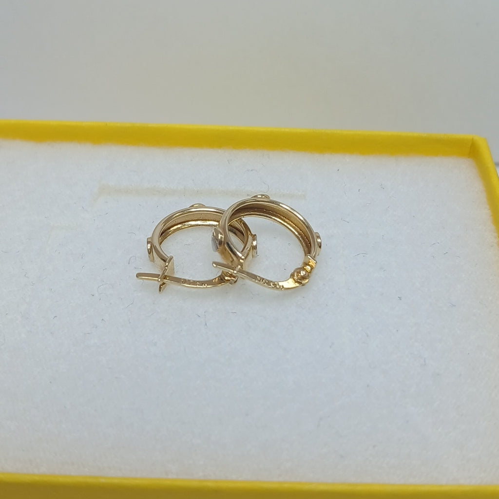 ARRACADAS PAR ORO 14 K 1,70 GRMS (SEMINUEVO)