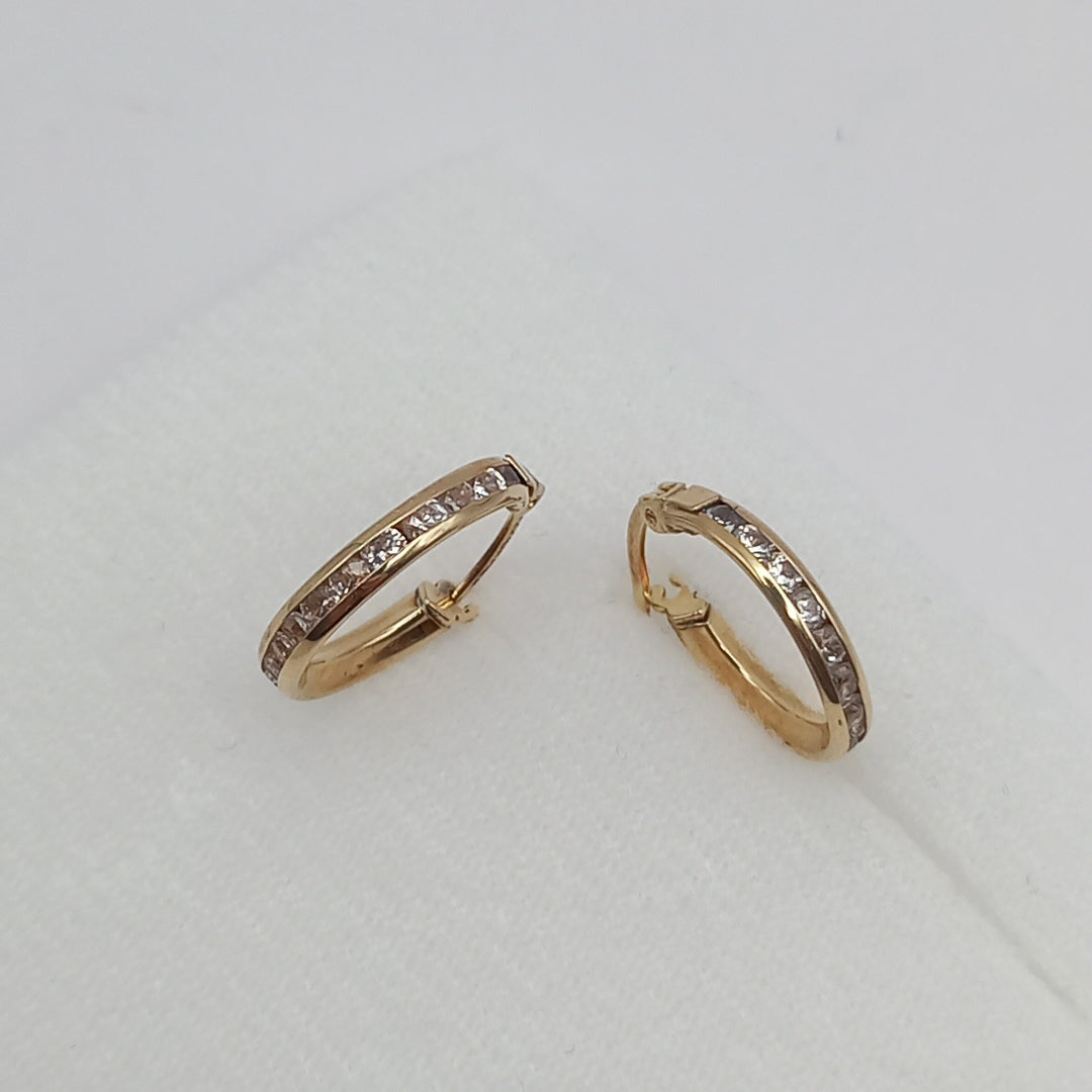 ARETES PAR ORO 10 K 1,20 GRMS (SEMINUEVO)