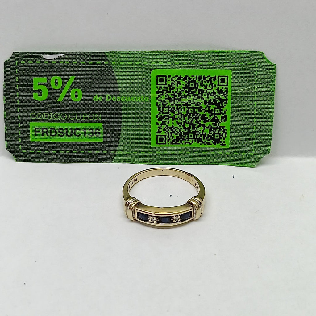 ANILLITO ORO 10 K 2.8 GRMS (SEMINUEVO)