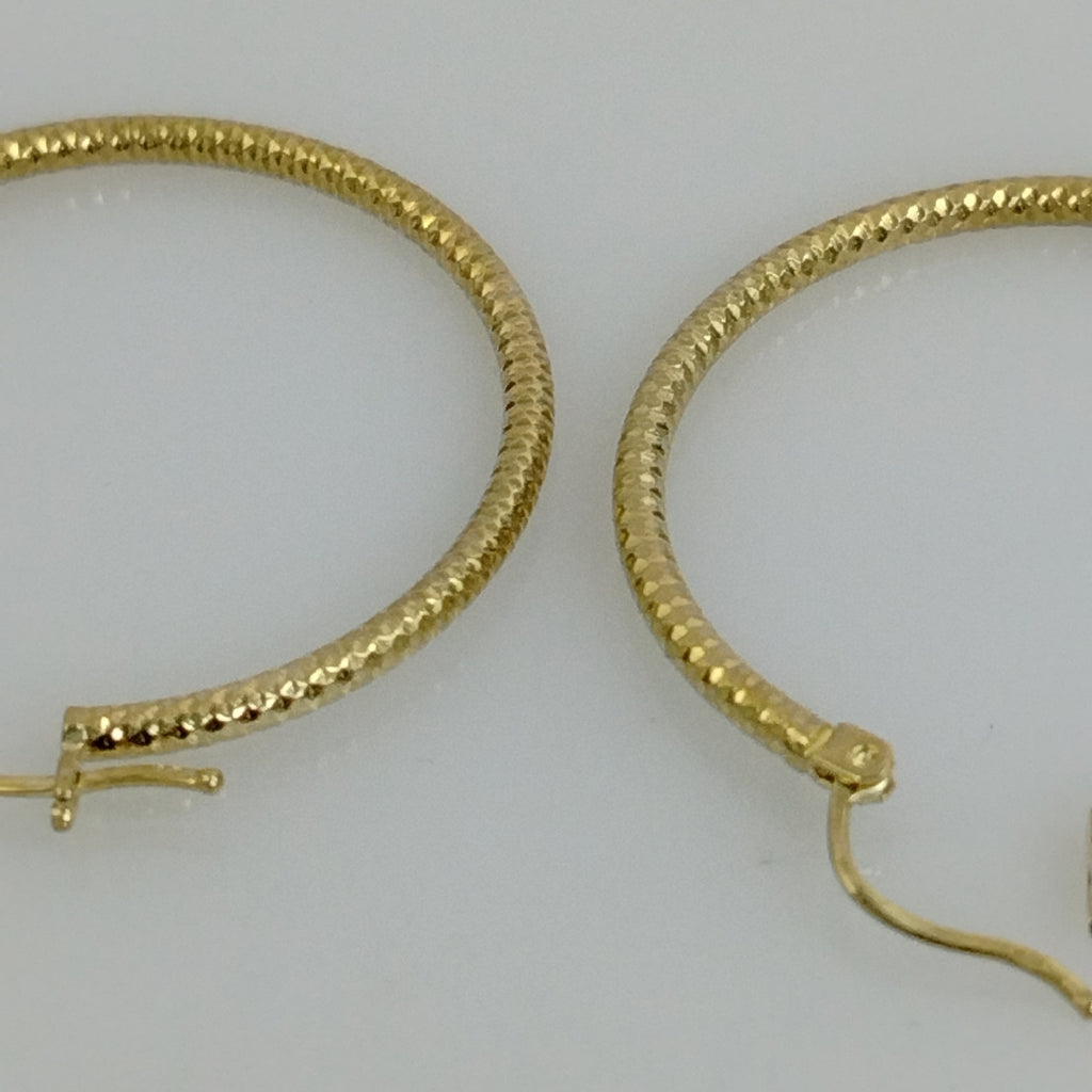 ARRACADAS PAR ORO 14 K 3,20 GRMS (SEMINUEVO)
