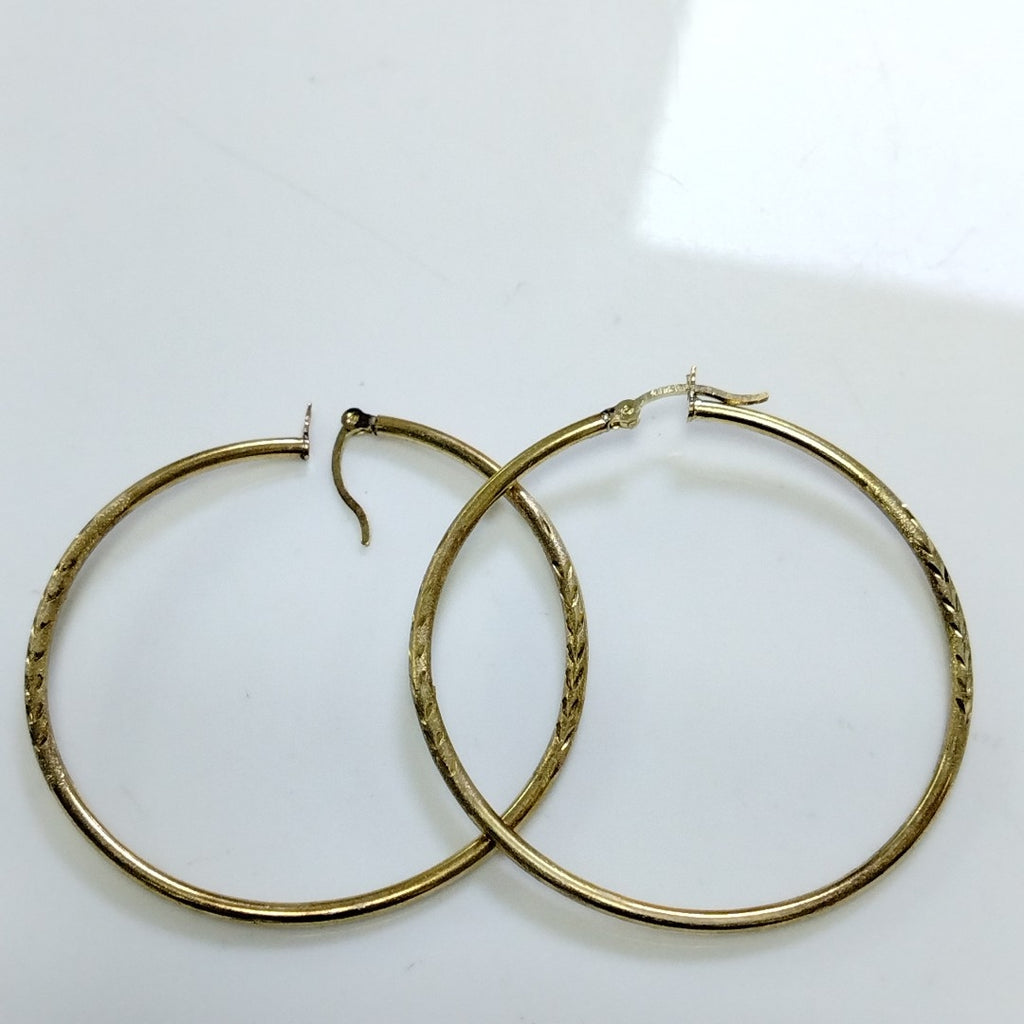 ARRACADAS PAR ORO 10 K 3.7 GRMS (SEMINUEVO)