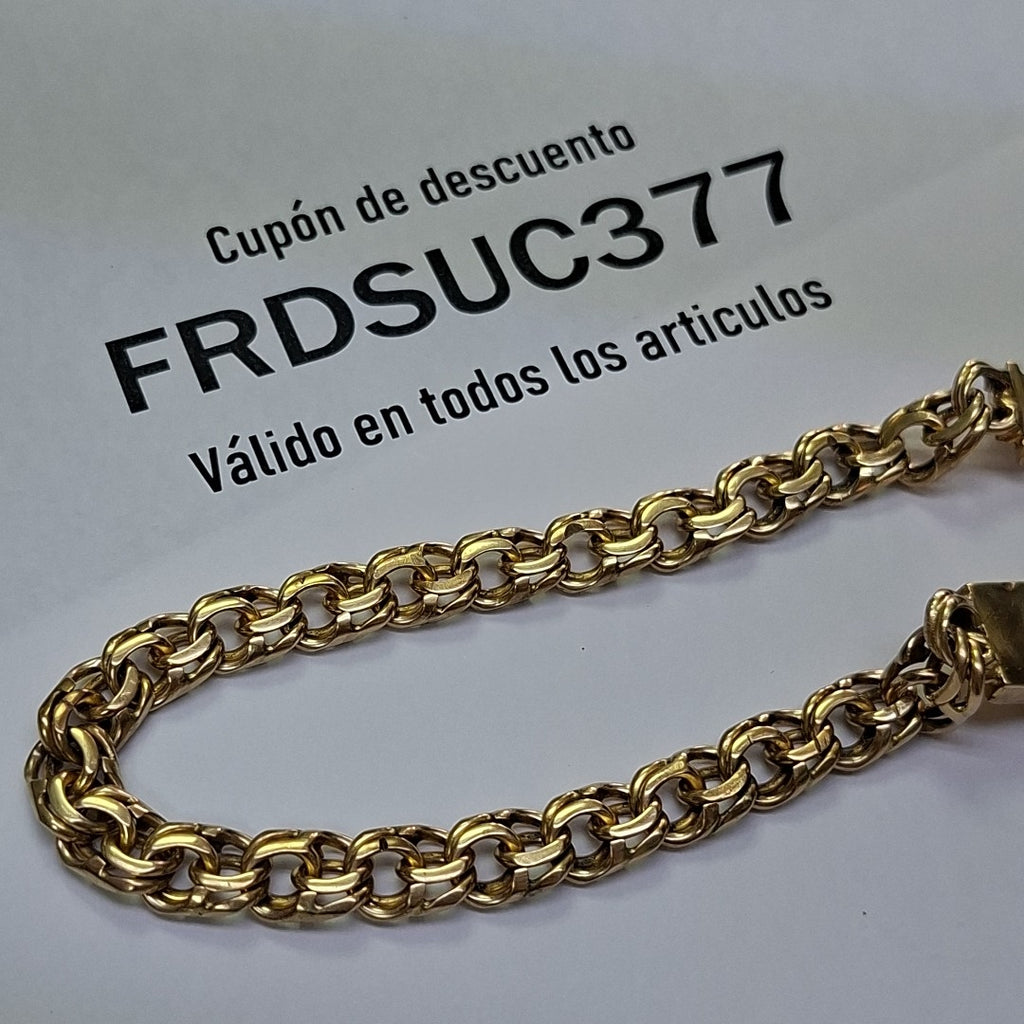 ESCLAVA ORO 10 K 21.9 GRMS (SEMINUEVO)