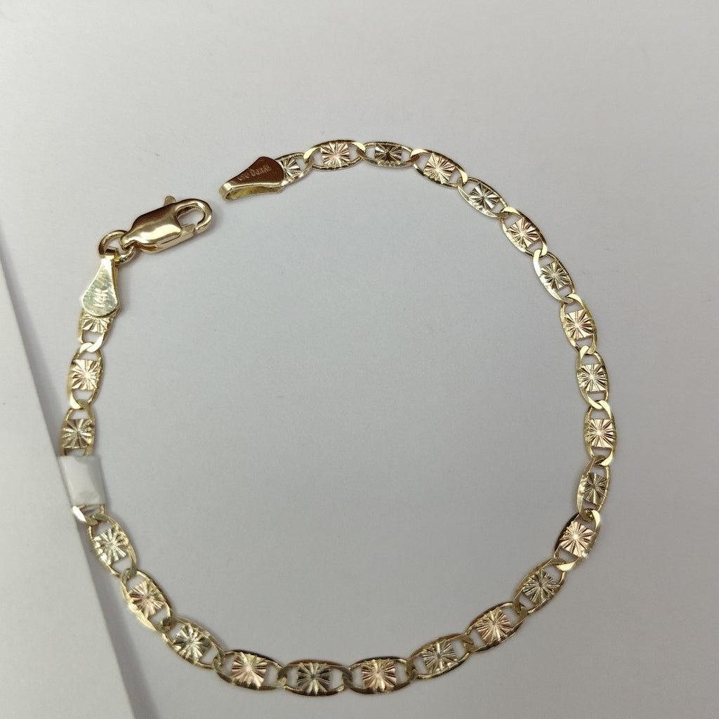 PULSERA GUCHI 14K 18 CM 3 GR (NUEVO)