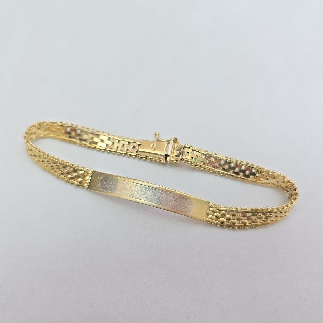 ESCLAVA ORO 14 K 10.9 GRMS (SEMINUEVO)