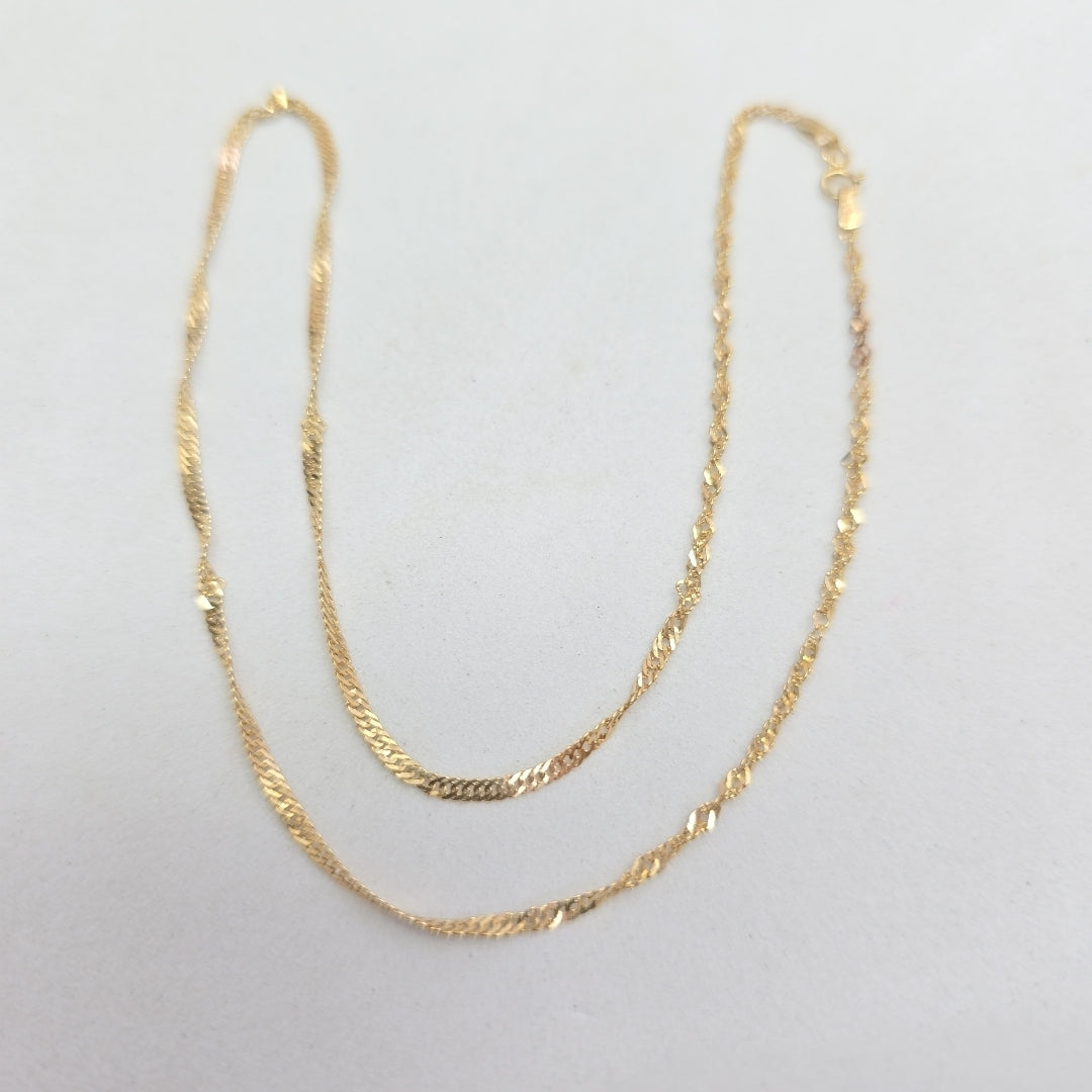 CADENA ORO 10 K 1.5 GRMS (SEMINUEVO)