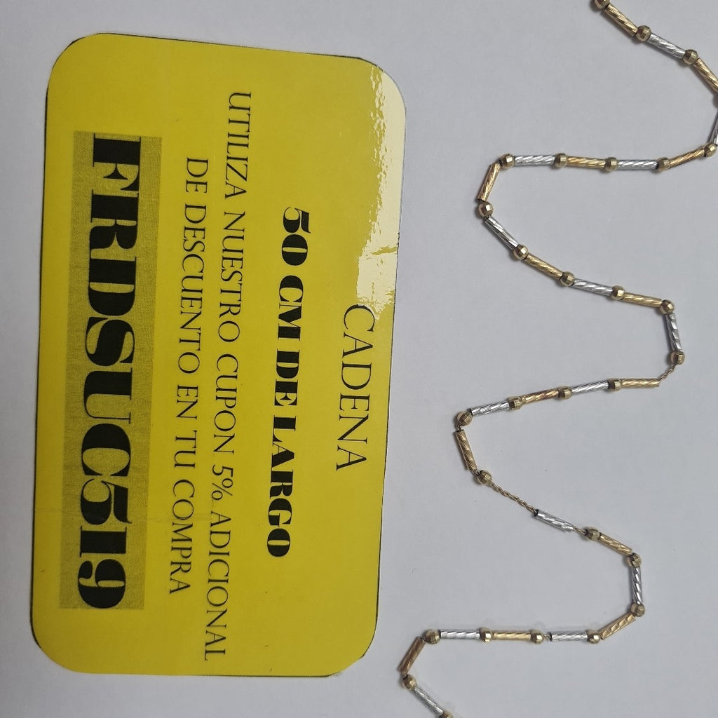 CADENA ORO 14 K 10.4 GRMS (SEMINUEVO)