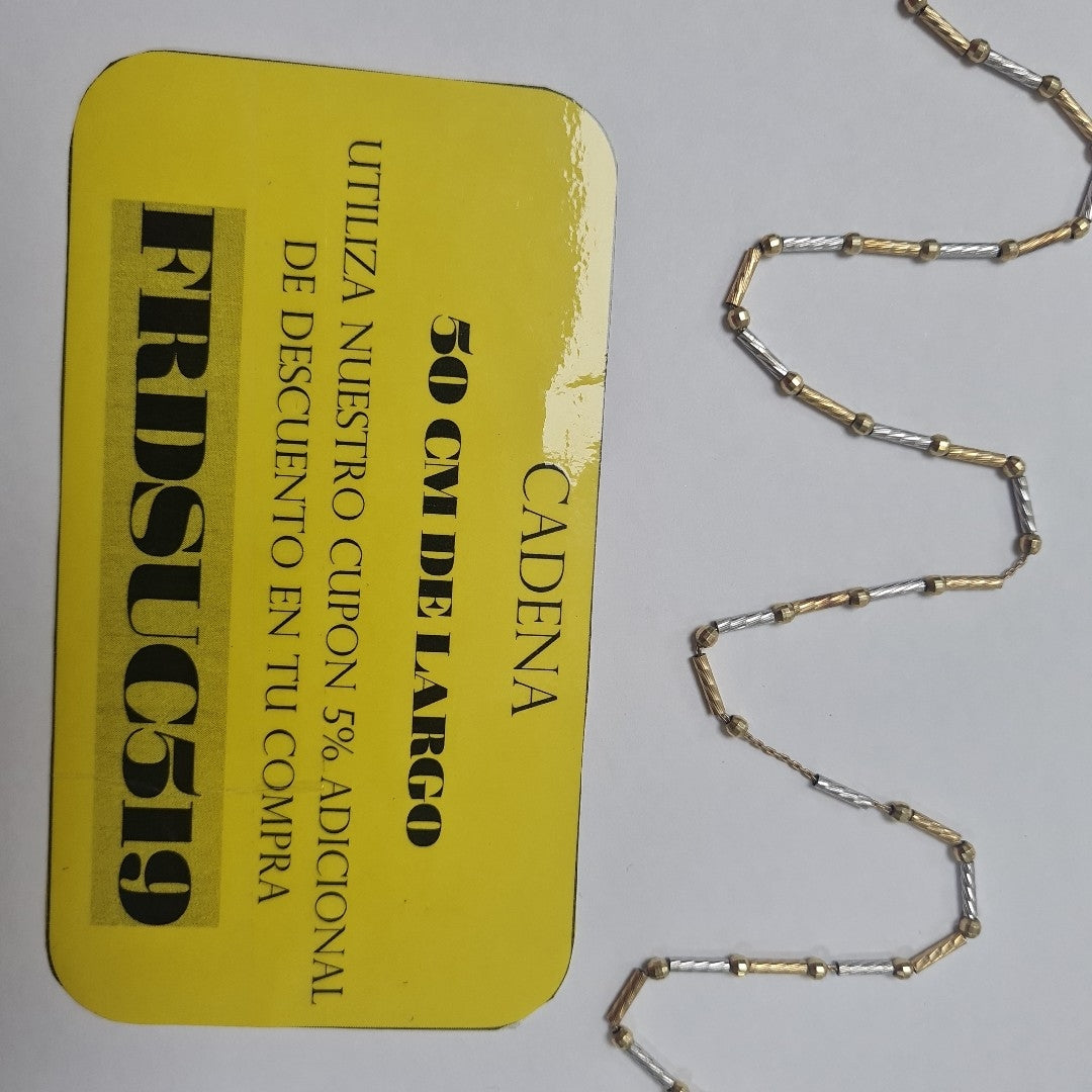 CADENA ORO 14 K 10.4 GRMS (SEMINUEVO)