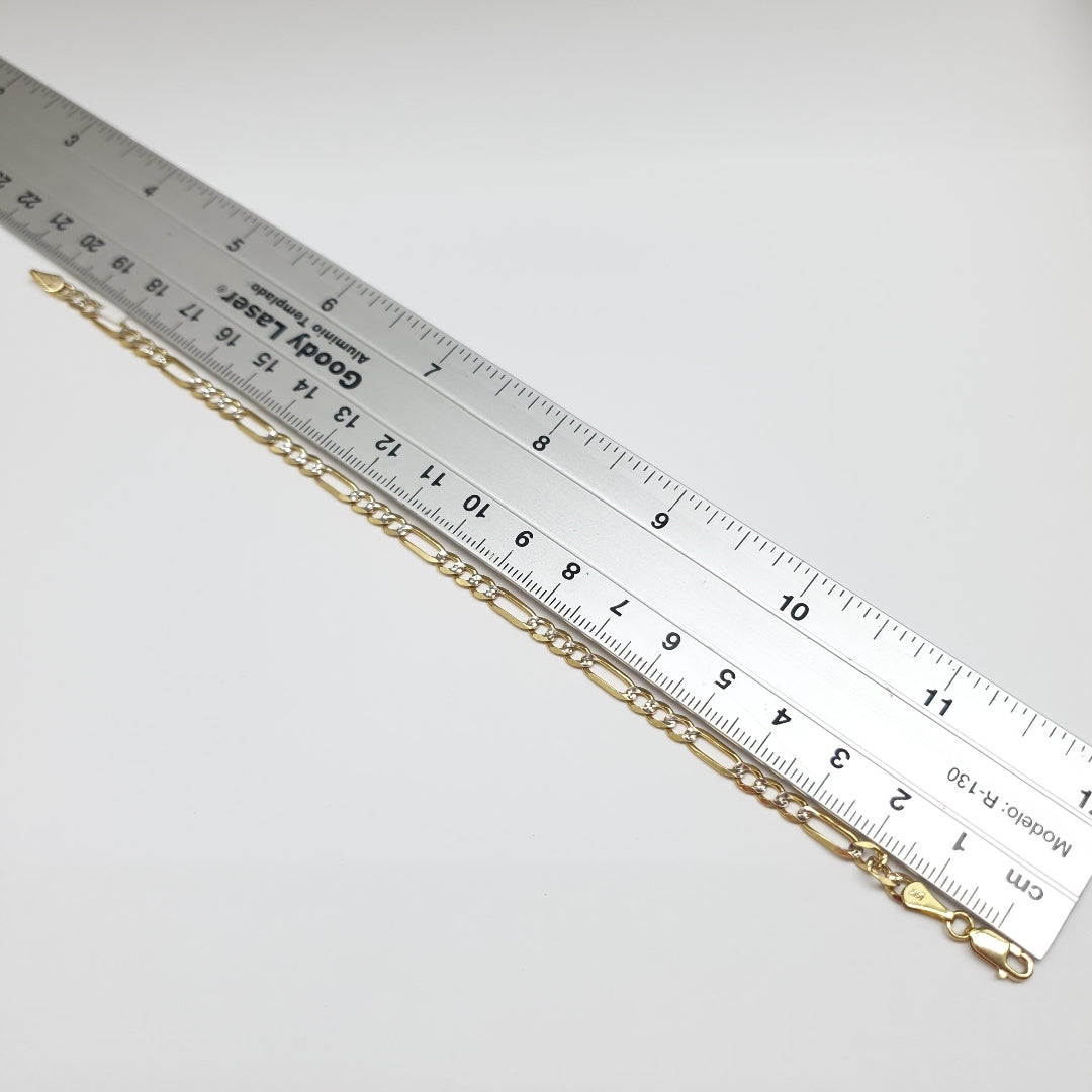 PULSERA 3X1 14K 21 CM 4.6 GR (NUEVO)