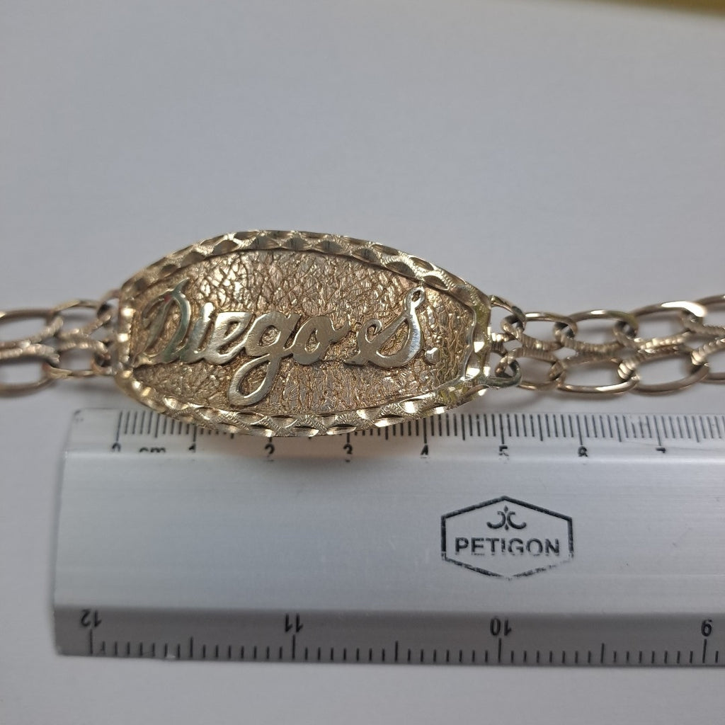 ESCLAVA ORO 10 K 17.9 GRMS (SEMINUEVO)