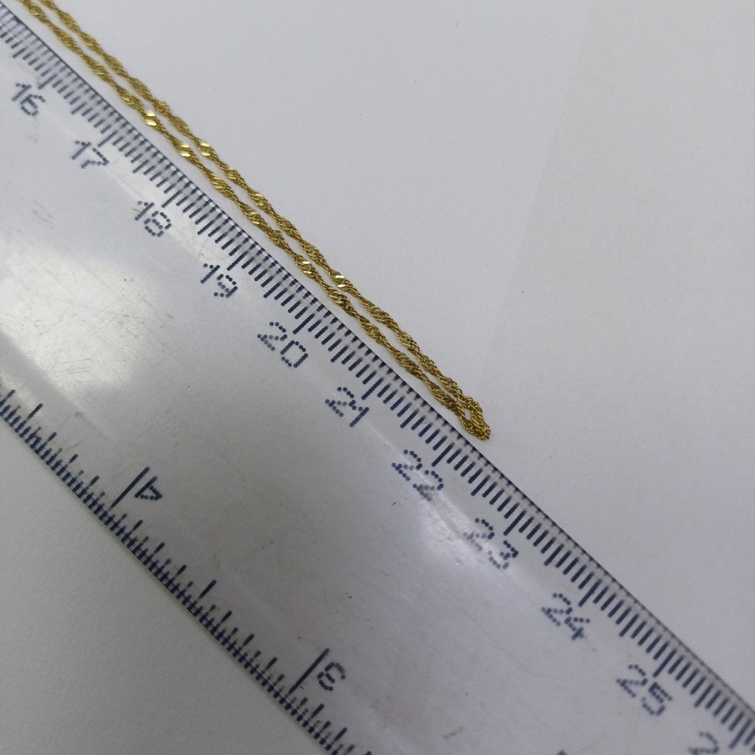 CADENA ORO 10 K 1,00 GRMS (SEMINUEVO)