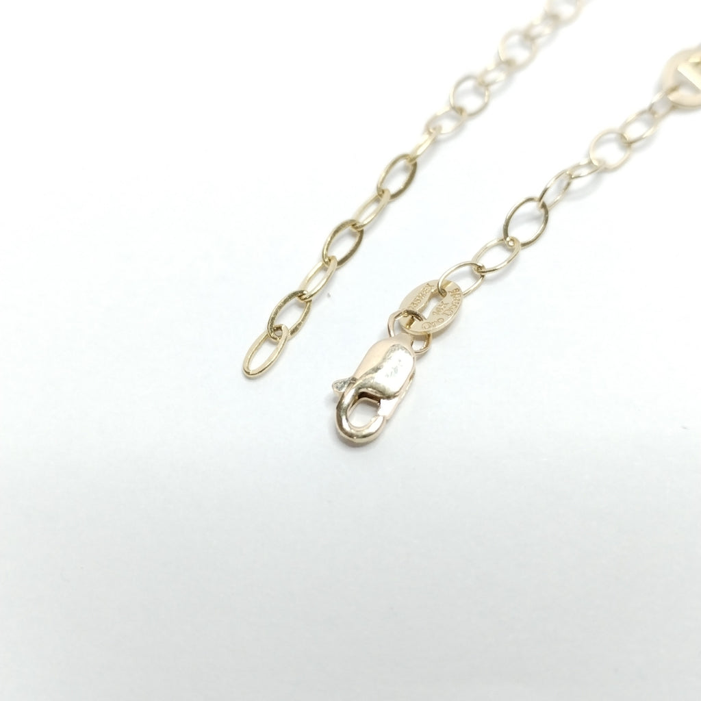 PULSERA ESPECIAL 14K 21 CM 1.8 GR (NUEVO)