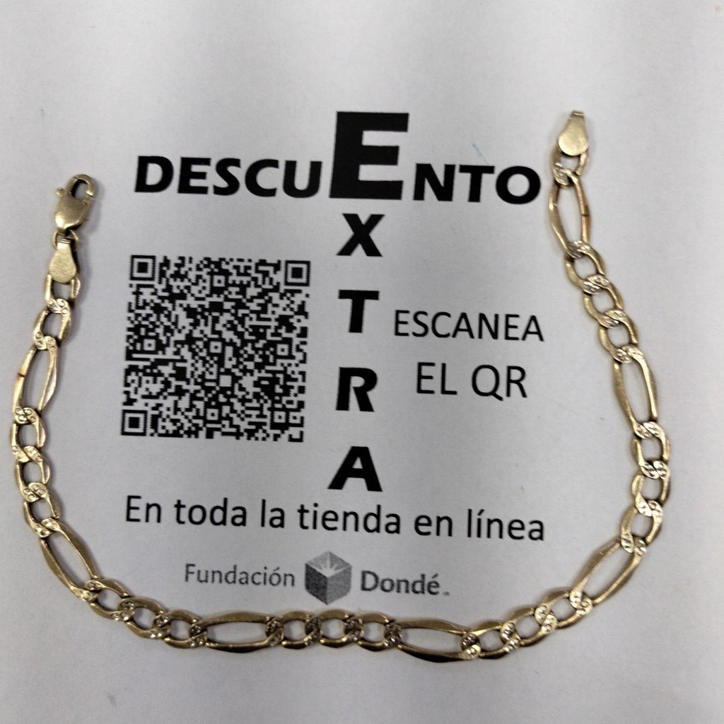 PULSERA ORO 14 K 4 GRMS (SEMINUEVO)