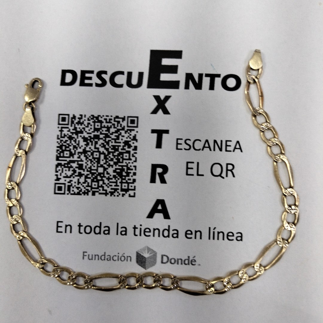 PULSERA ORO 14 K 4 GRMS (SEMINUEVO)