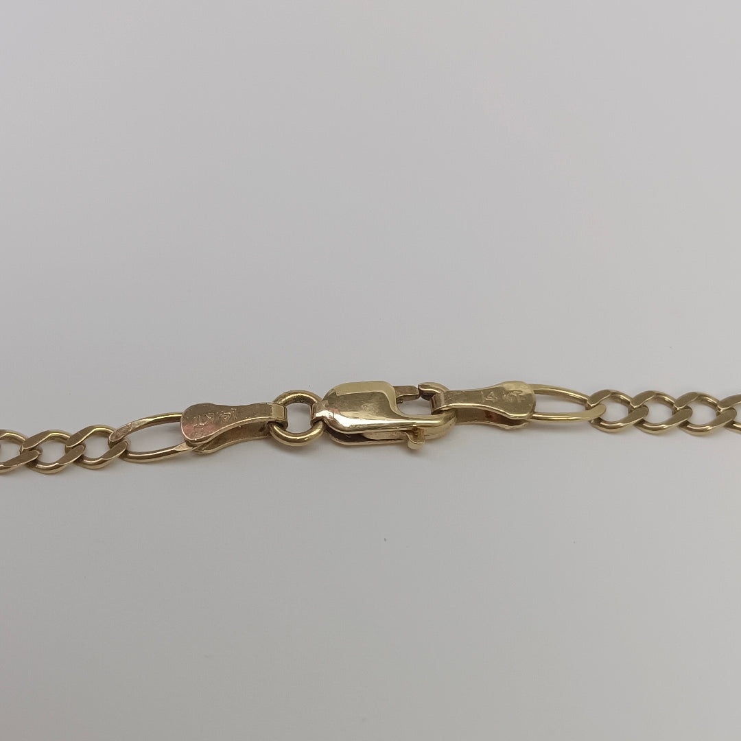 CADENA ORO 14 K 3.9 GRMS (SEMINUEVO)