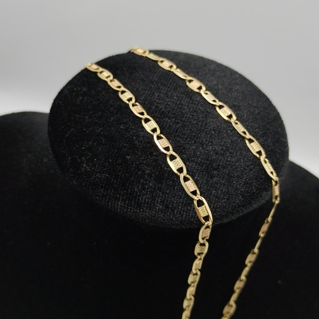 CADENA ORO COMBINADO 10 K 10,00 GRMS (SEMINUEVO)