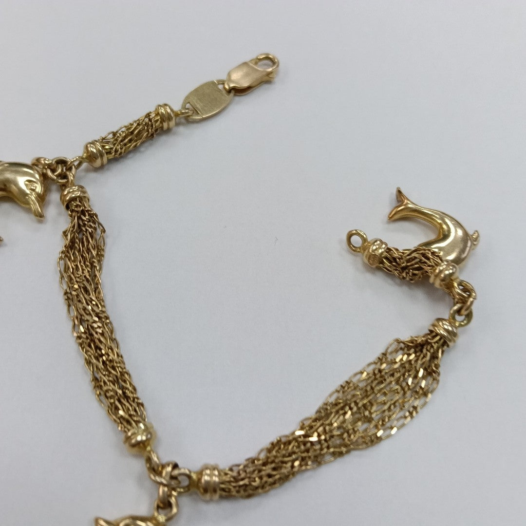 PULSERA ORO 14 K 15,30 GRMS (SEMINUEVO)