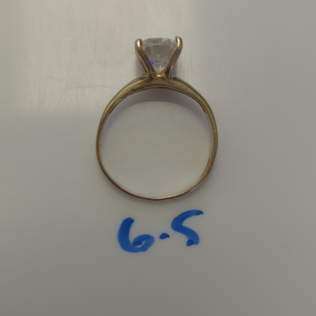 ANILLO ORO 10 K 1.9 GRMS (SEMINUEVO)