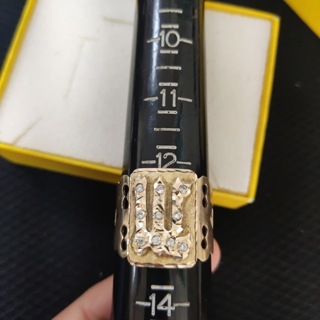 ANILLO ORO 8 K 10,10 GRMS (SEMINUEVO)