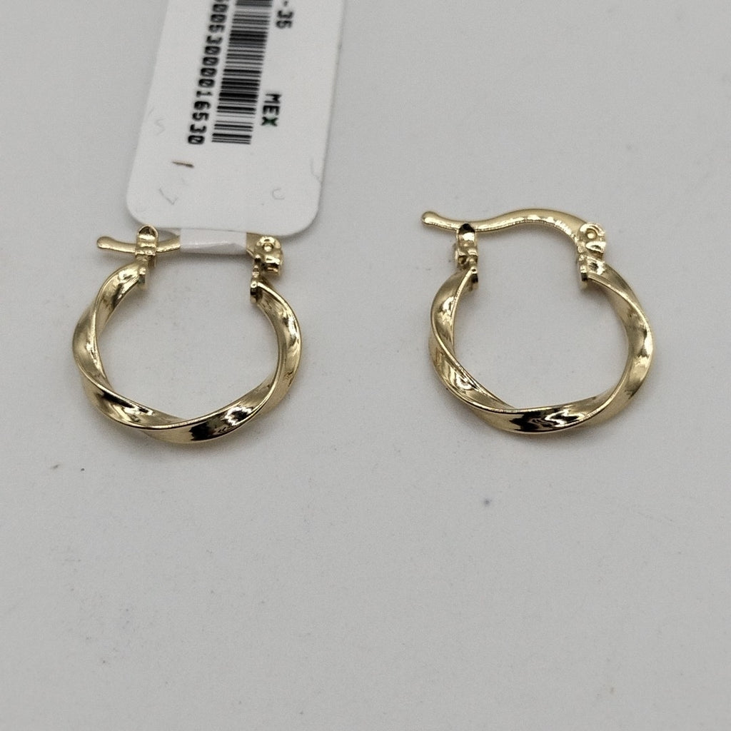 ARETES ARRACADAS TORZAL 14K 1.1 GR (NUEVO)