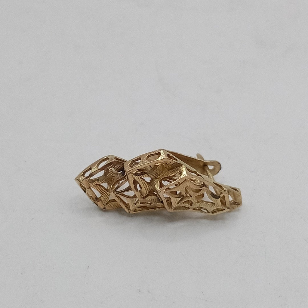 ARETES PAR ORO 10 K 2.4 GRMS (SEMINUEVO)
