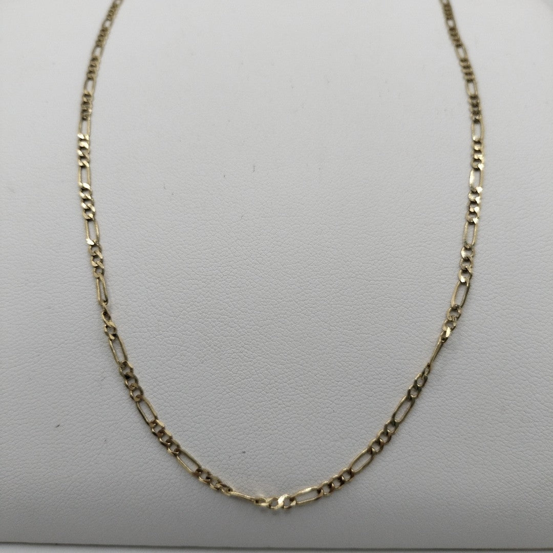 CADENA TEJIDO 3X1 14K 55 CM 5.2 GR (NUEVO)