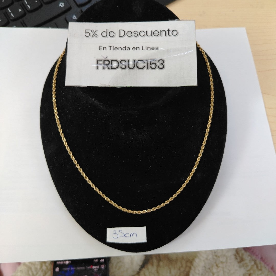 CADENA ORO 14 K 13,10 GRMS (SEMINUEVO)