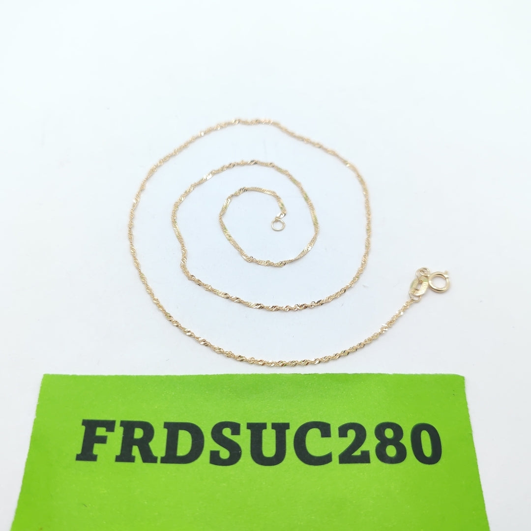 CADENA ORO 10 K 1,10 GRMS (SEMINUEVO)