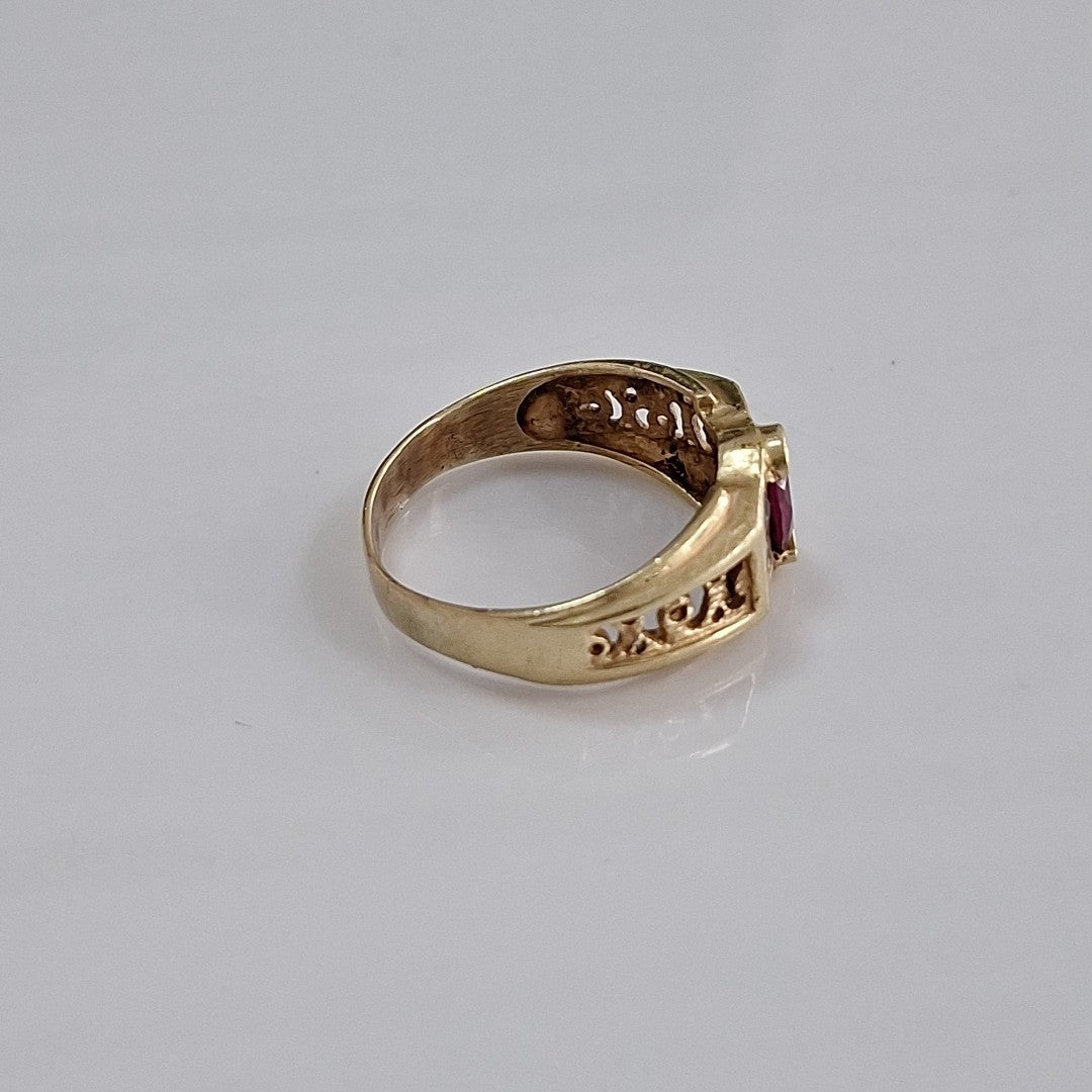 ANILLO ORO 10 K 4,00 GRMS (SEMINUEVO)