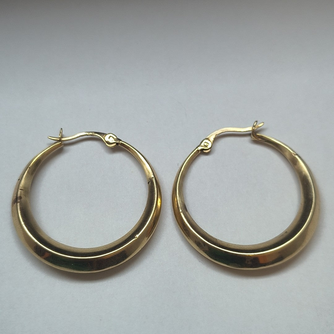 ARRACADAS PAR ORO 14 K 6,00 GRMS (SEMINUEVO)