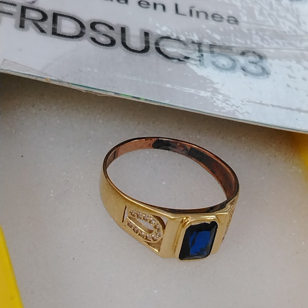 ANILLO ORO 10 K 2.5 GRMS (SEMINUEVO)