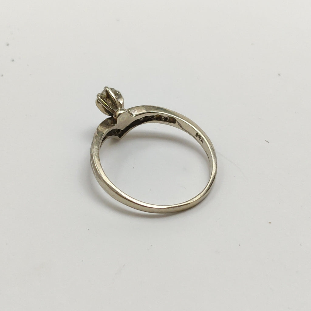 ANILLITO ORO BLANCO 14 K 2,20 GRMS (SEMINUEVO)