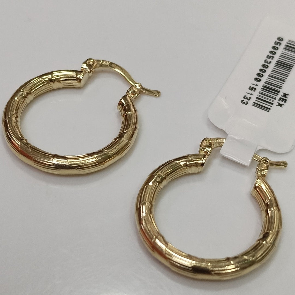 ARETES ARRACADAS 14K 2.6 GR (NUEVO)