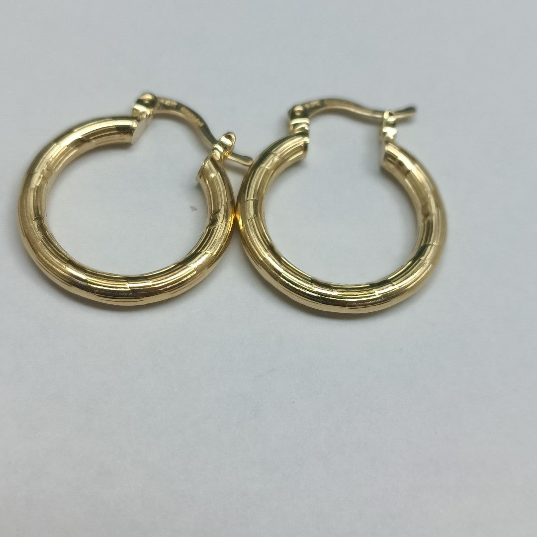 ARETES ARRACADAS 14K 2.8 GR (NUEVO)
