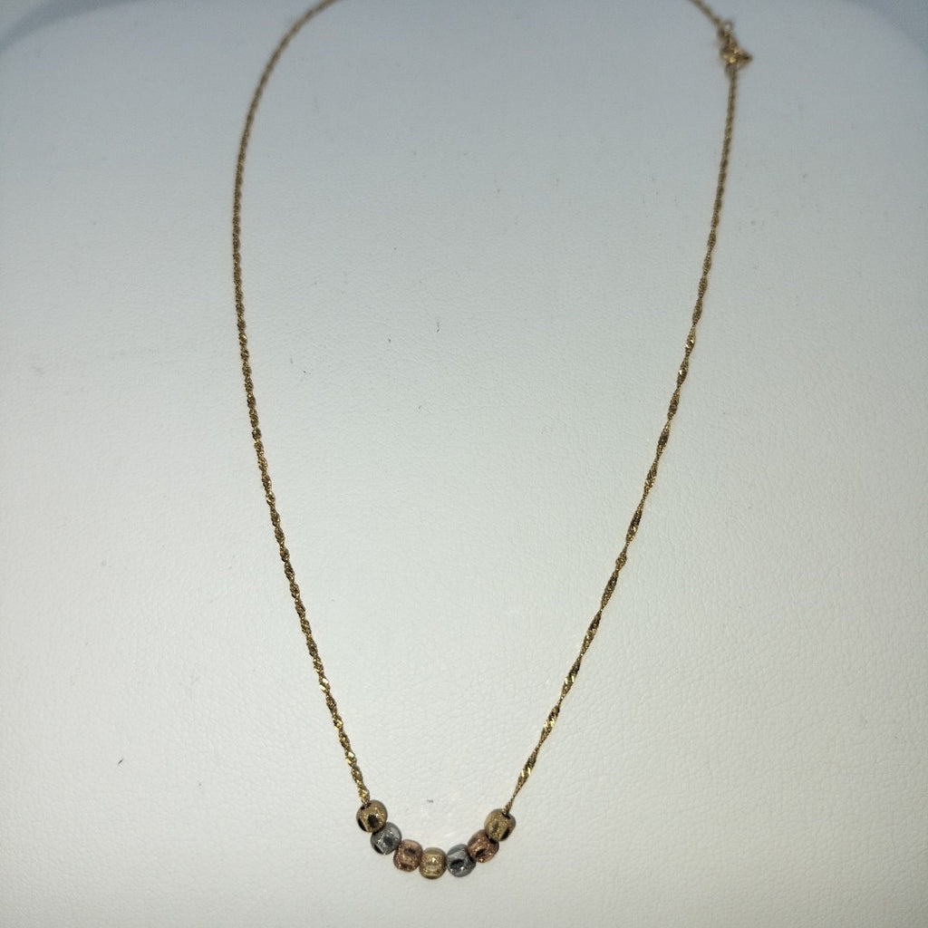 CADENA ORO 14 K 1,30 GRMS (SEMINUEVO)