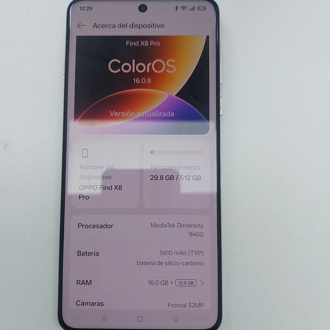 CELULAR OPPO FIND X8 PRO CPH2659 512 GB 16 GB RAM (SEMINUEVO)