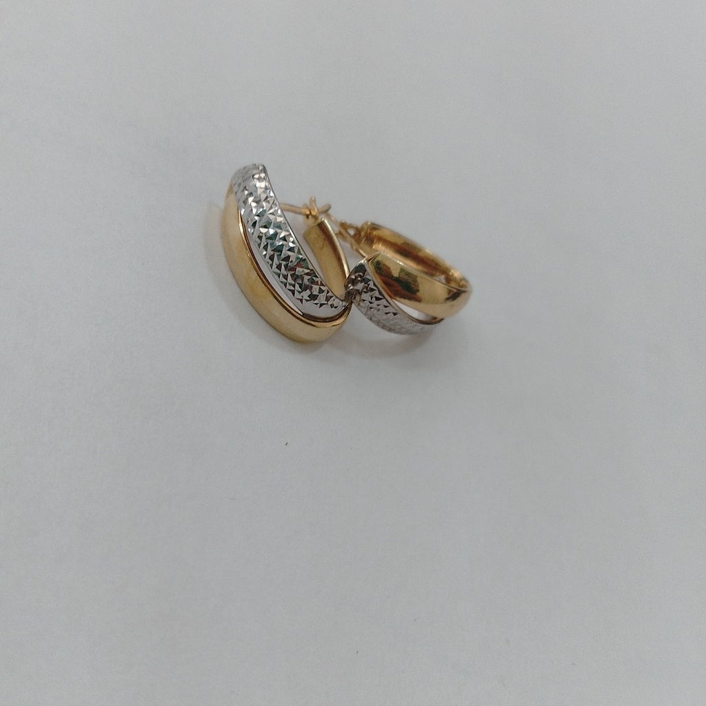 ARETES PAR ORO 14 K 2.6 GRMS (SEMINUEVO)