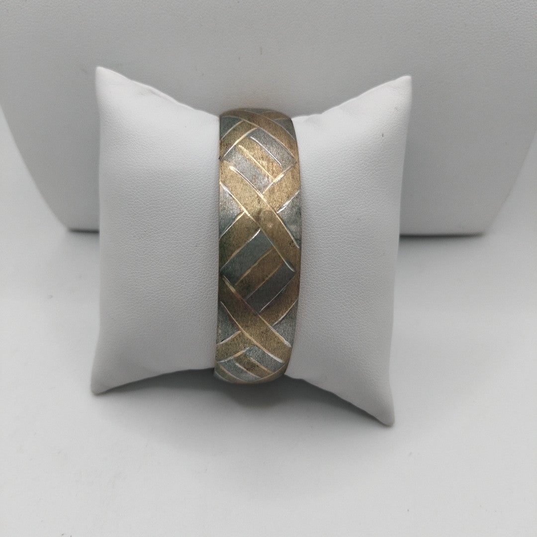 PULSERA RIGIDA ORO 10 K 6,40 GRMS (SEMINUEVO)