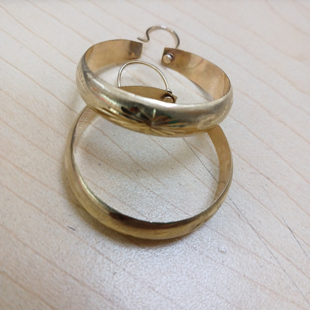 ARRACADAS PAR ORO 10 K 5,50 GRMS (SEMINUEVO)