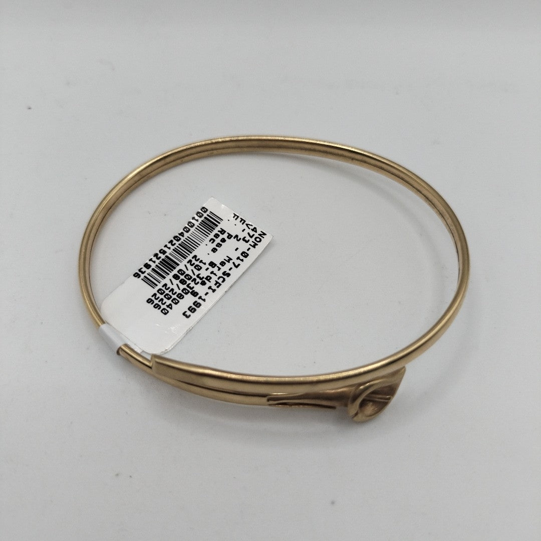 PULSERA RIGIDA ORO 14 K 7,50 GRMS (SEMINUEVO)