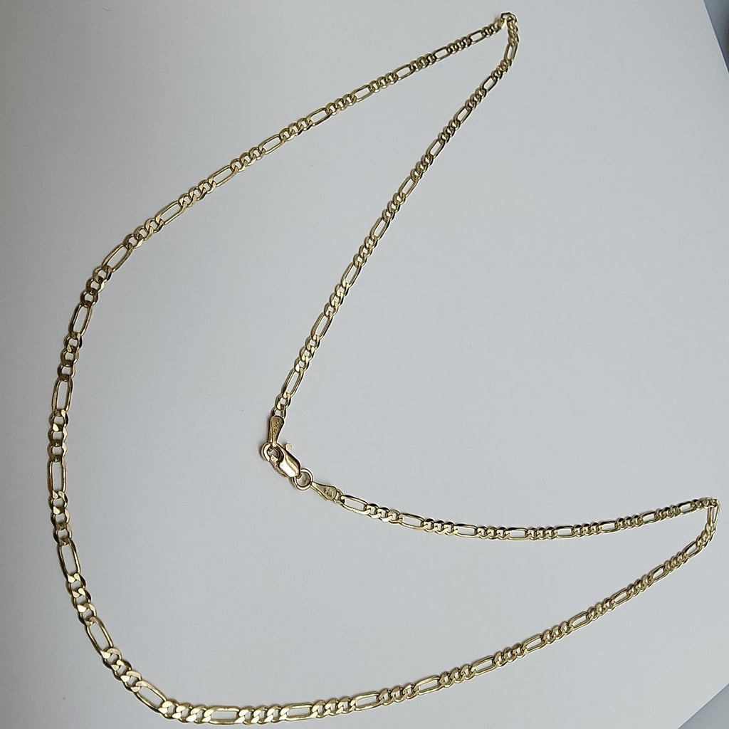 CADENA 3X1 14K 55 CM 5 GR (NUEVO)