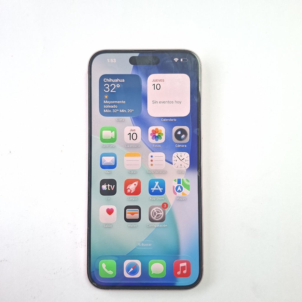 CELULAR APPLE IPHONE 15 PLUS A3093 (2023) 128 GB 6 GB RAM (SEMINUEVO)