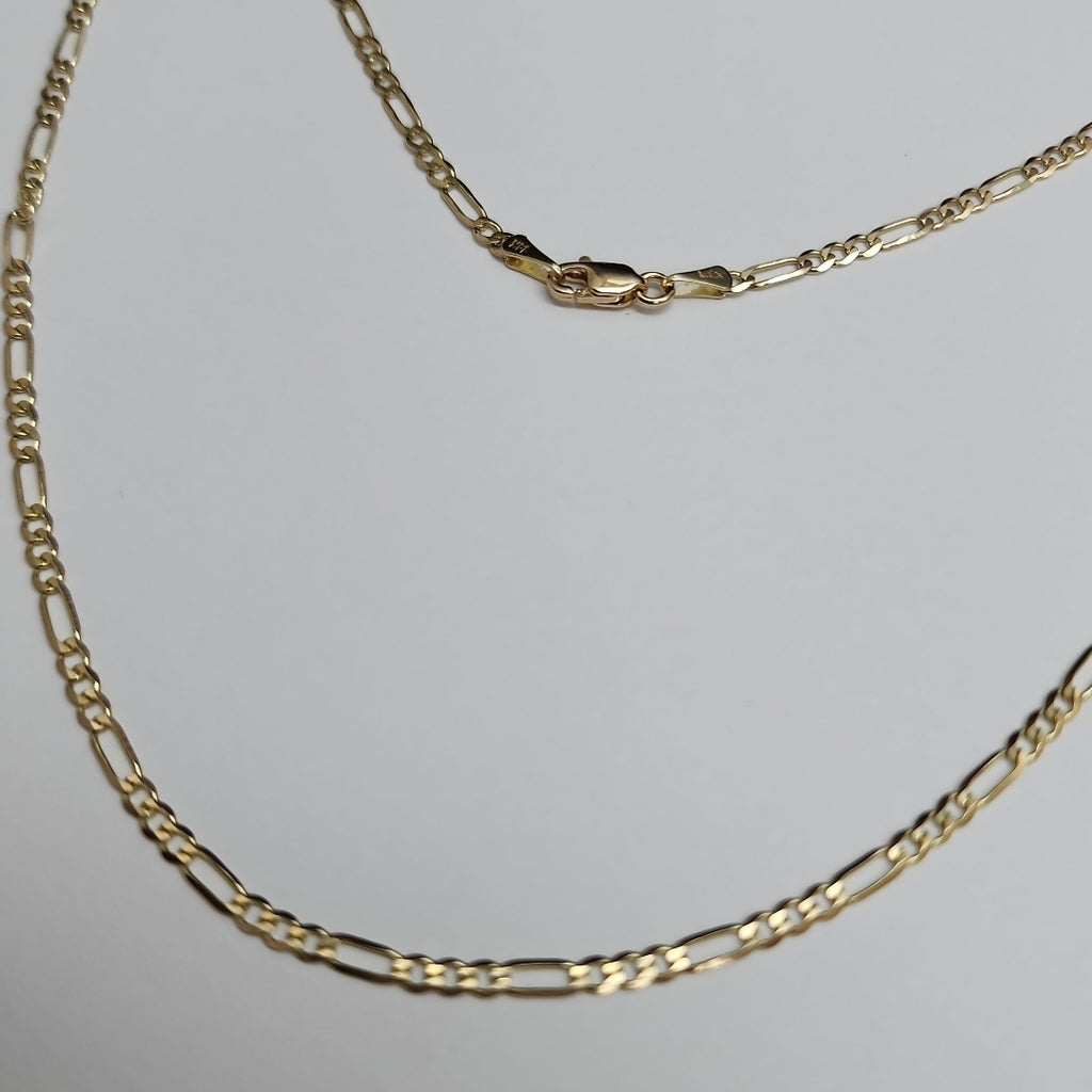 CADENA 3X1 14K 50 CM 4.6 GR (NUEVO)