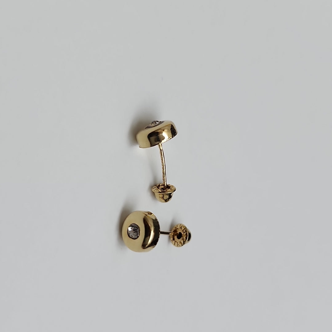BROQUELES BROQUEL C CIRCONIA 14K 0.27 GR (NUEVO)