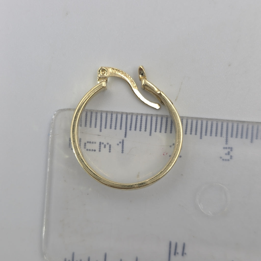 ARETES ARRACADA ASTRIADA 10K 1.8 GR (NUEVO)