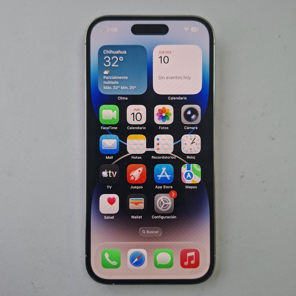 CELULAR APPLE IPHONE 14 PRO A2889 128 GB 6 GB RAM (SEMINUEVO)
