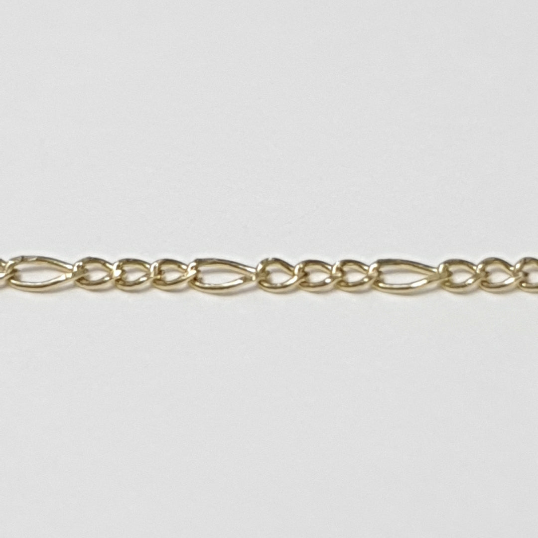 CADENAS TEJIDO 3X1 ORO 10K 55 CM 1.4 GR (NUEVO)