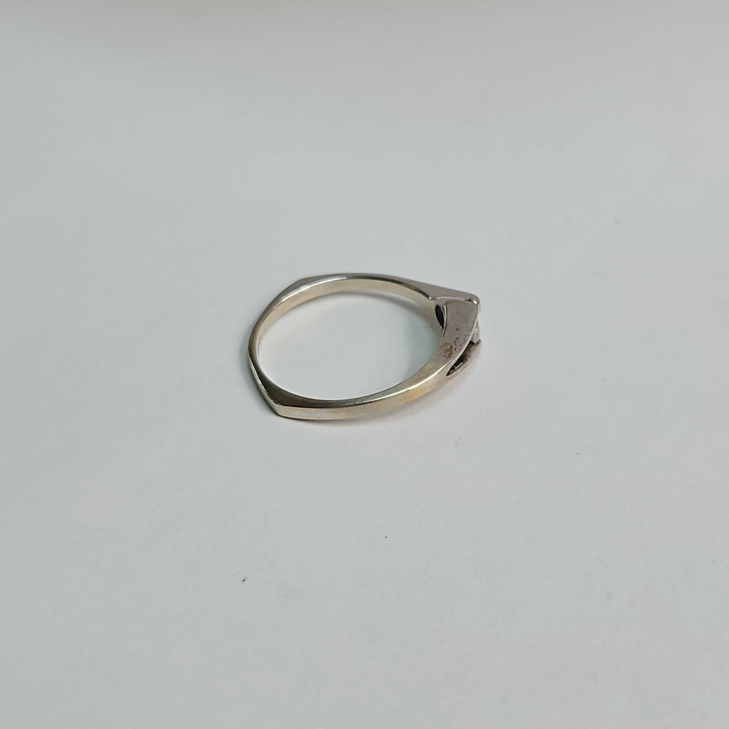 ANILLITO ORO BLANCO 14 K 2,30 GRMS (SEMINUEVO)
