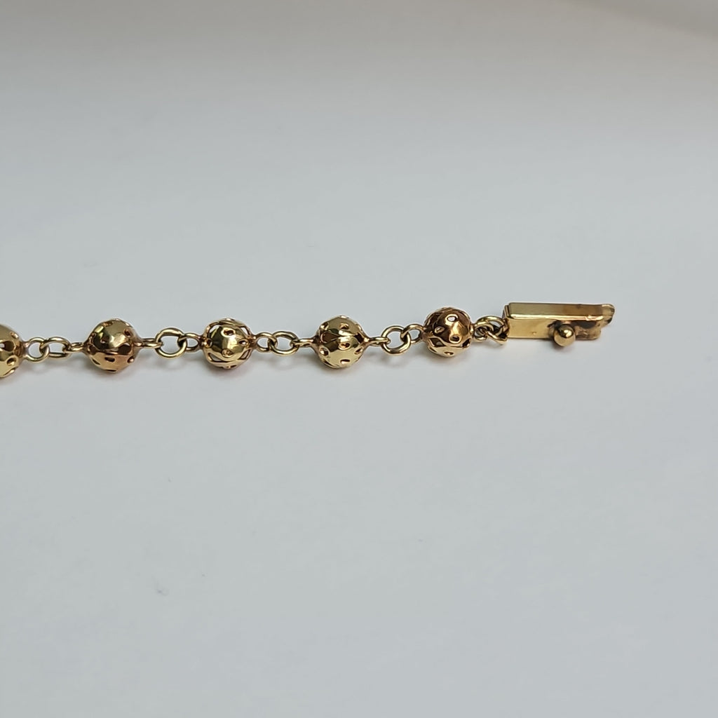 PULSERA ORO 14 K 4.5 GRMS (SEMINUEVO)